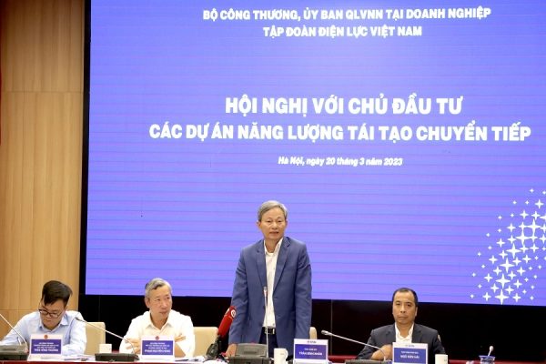 Tập đoàn Điện lực Việt Nam (EVN) tổ chức Hội nghị trao đổi với chủ đầu tư các dự án chuyển tiếp