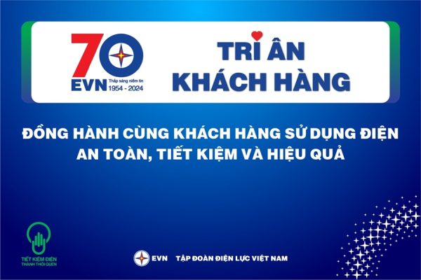 Bộ nhận diện chương trình Tháng tri ân khách hàng năm 2024