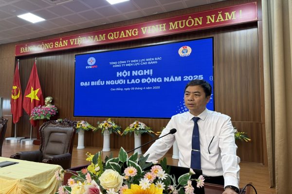 Công ty Điện lực Cao Bằng tổ chức thành công Hội nghị Người lao động năm 2025