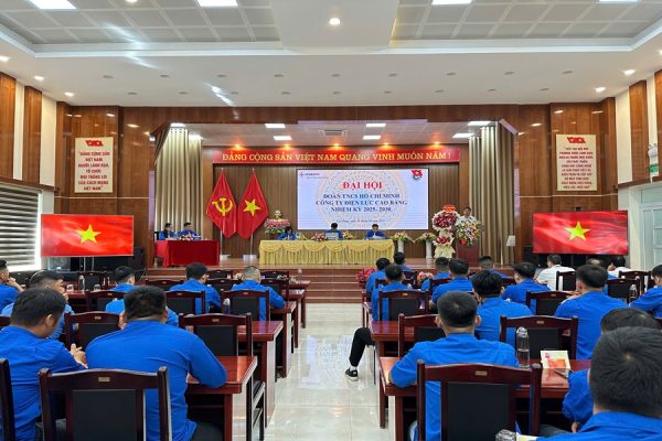 Đại hội Đoàn Thanh niên Công ty Điện lực Cao Bằng nhiệm kỳ 2025 – 2030 thành công tốt đẹp
