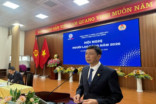 Công ty Điện lực Cao Bằng tổ chức Hội nghị Người lao động năm 2026
