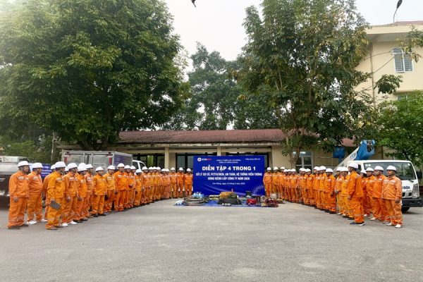 Công ty Điện lực Cao Bằng nâng cao năng lực ứng phó sự cố trong điều kiện thời tiết cực đoan