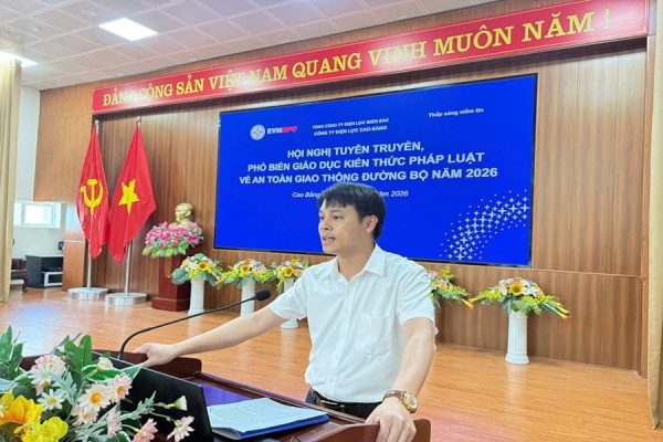CTĐL Cao Bằng nâng cao ý thức trách nhiệm, xây dựng văn hóa an toàn giao thông trong CBCNV năm 2026